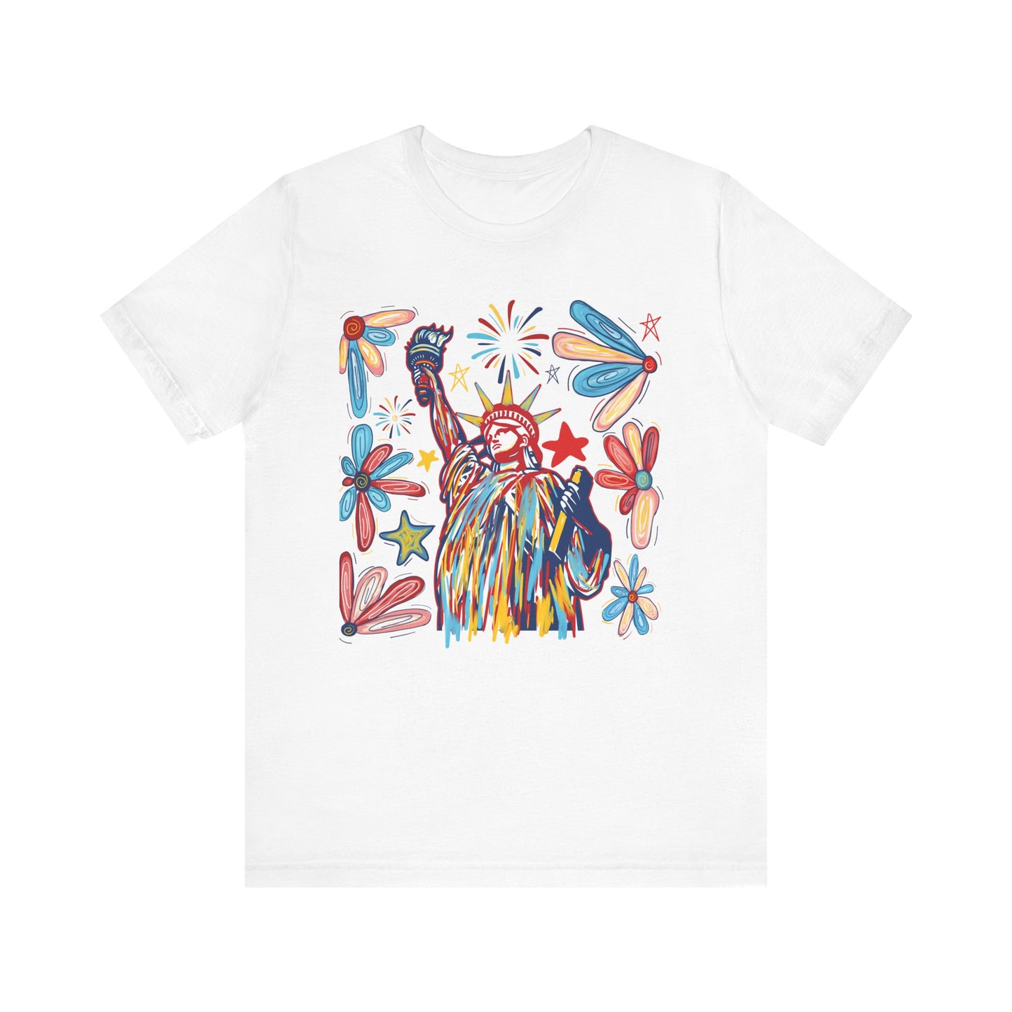 Colorful Liberty Tee