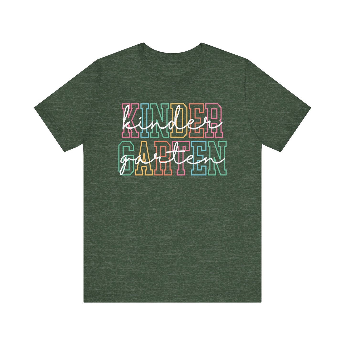 Colorful Kindergarten Tee