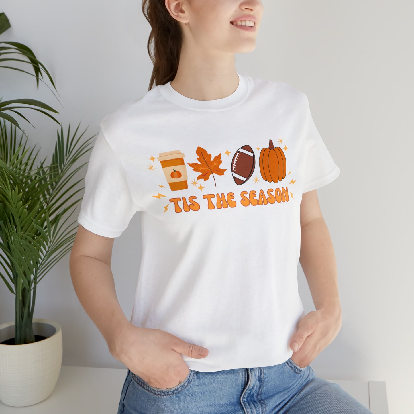 Fall Tis the Season Unisex Jersey Short Sleeve Tee