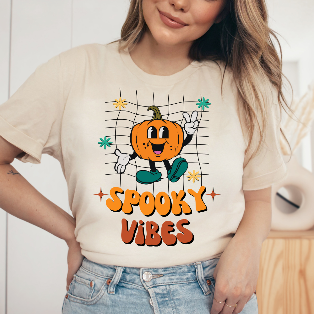 Spooky Vibes Unisex Jersey Short Sleeve Tee