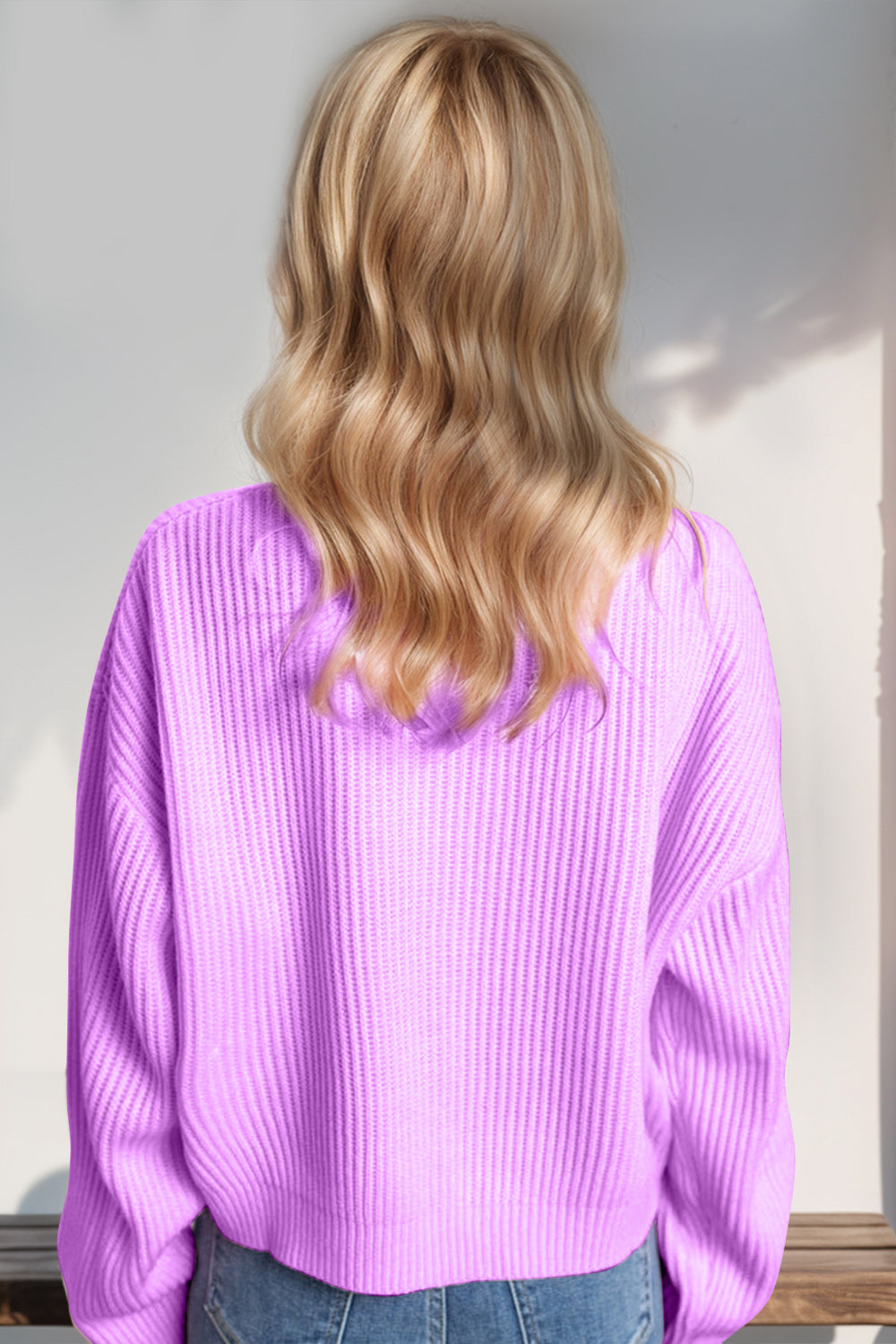Pink Merry & Bright Cursive Sweater