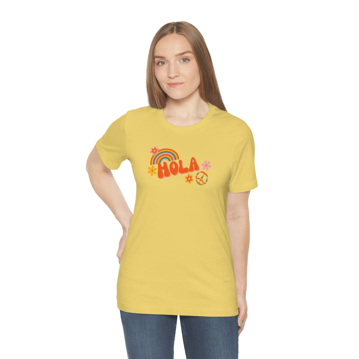 Hola Unisex Jersey Short Sleeve Tee