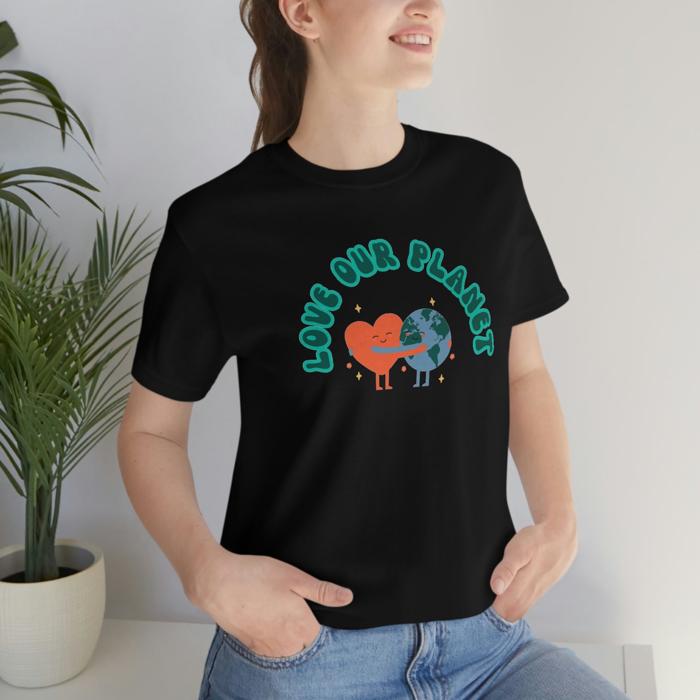 Love Our Planet Unisex Jersey Short Sleeve Tee