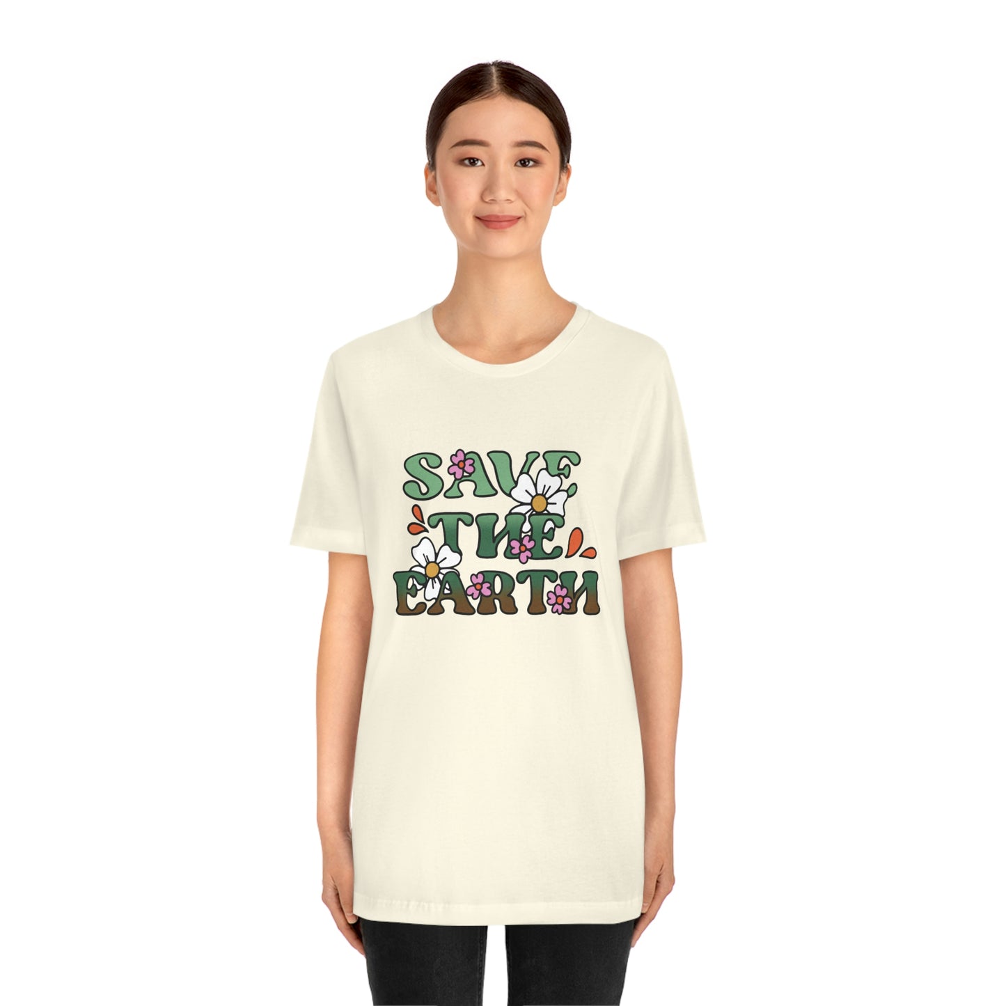 Save the Earth Unisex Jersey Short Sleeve Tee
