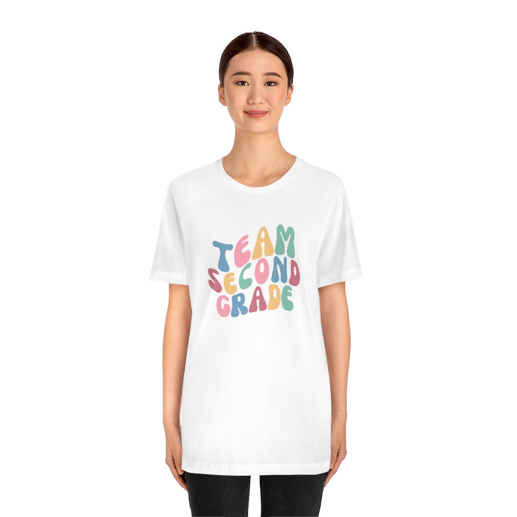 Team Second Grade Unisex Jersey Short Sleeve Tee