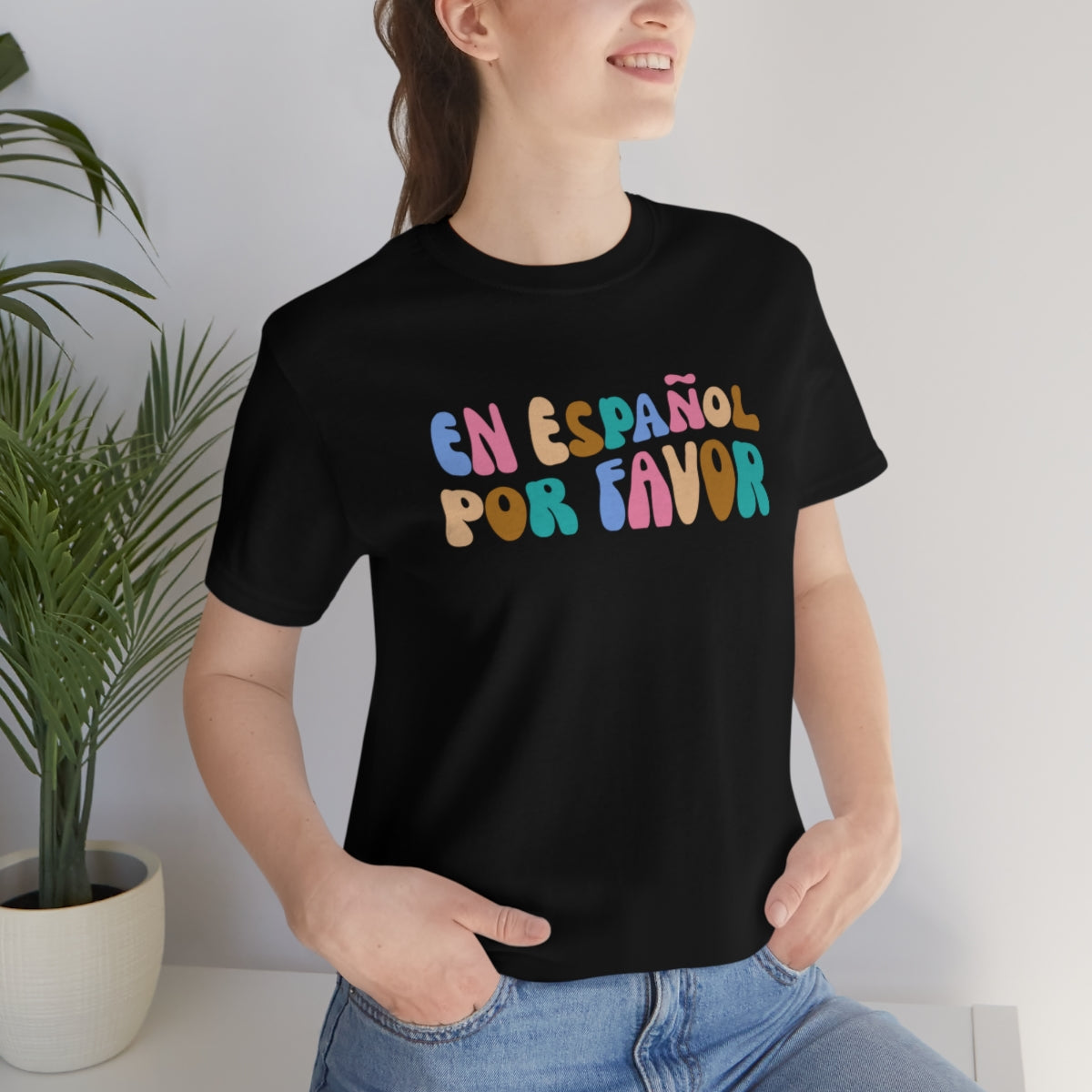 En Español Por Favor Unisex Jersey Short Sleeve Tee