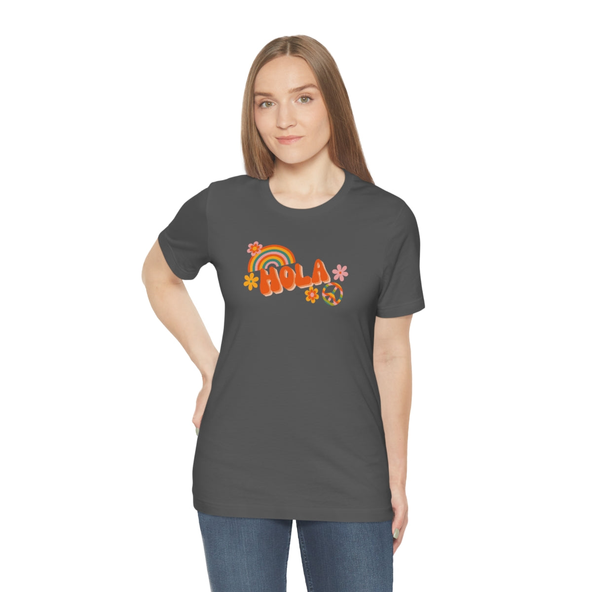 Hola Unisex Jersey Short Sleeve Tee