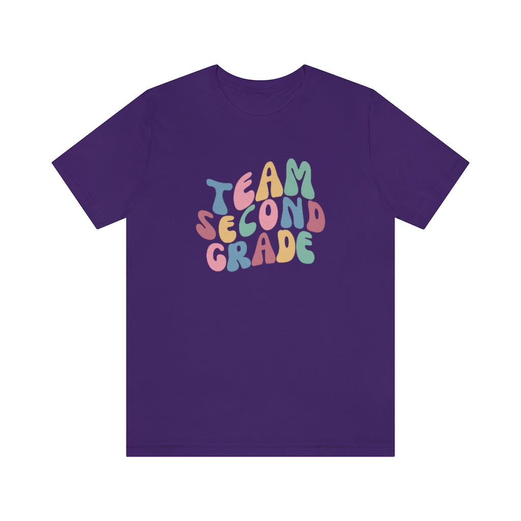 Team Second Grade Unisex Jersey Short Sleeve Tee