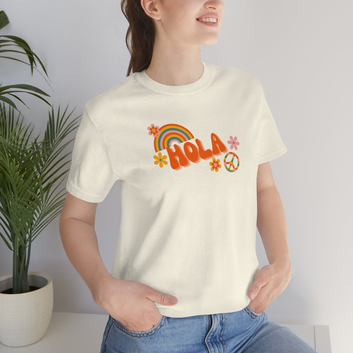 Hola Unisex Jersey Short Sleeve Tee