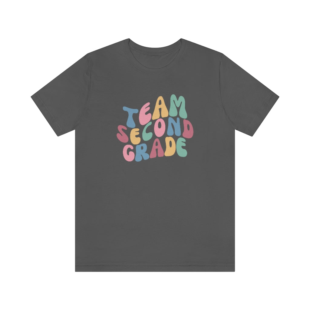 Team Second Grade Unisex Jersey Short Sleeve Tee