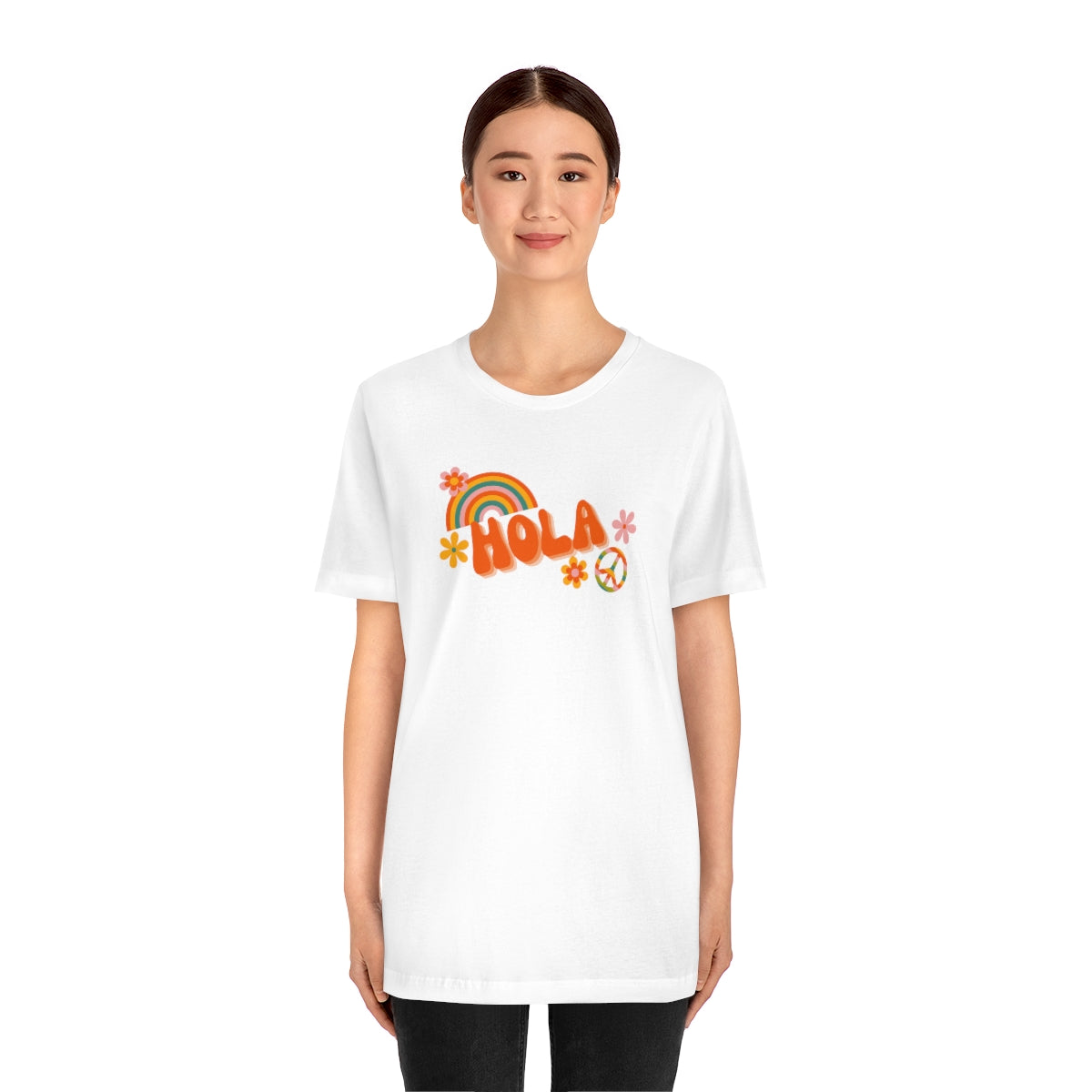 Hola Unisex Jersey Short Sleeve Tee