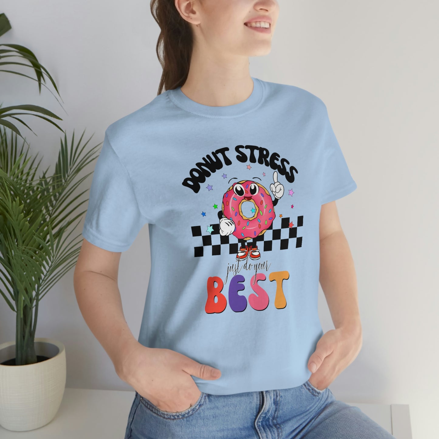 Donut Stress Unisex Jersey Short Sleeve Tee
