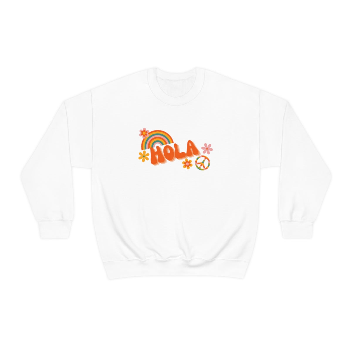 Hola Unisex Heavy Blend™ Crewneck Sweatshirt
