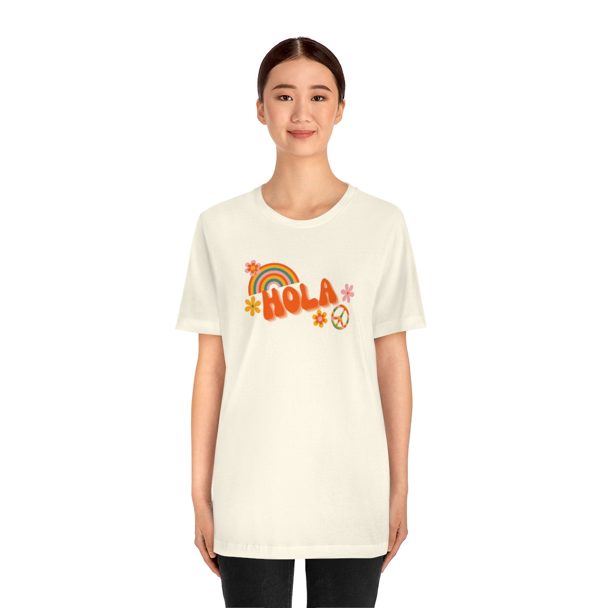 Hola Unisex Jersey Short Sleeve Tee
