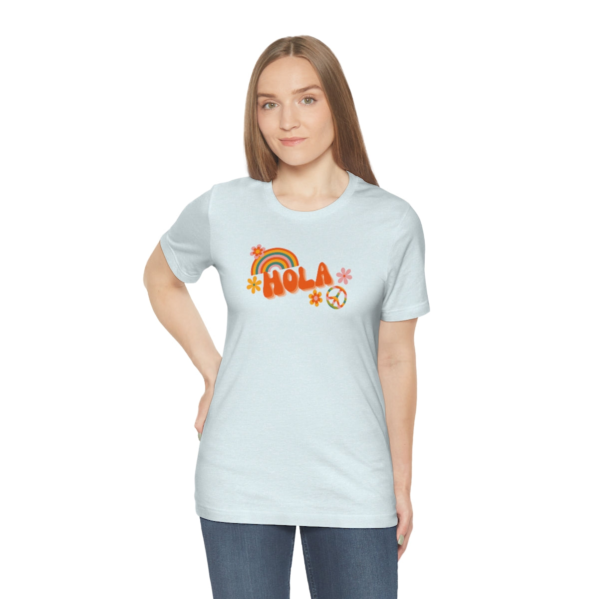 Hola Unisex Jersey Short Sleeve Tee