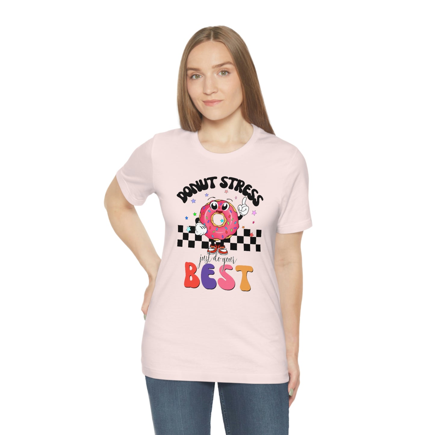 Donut Stress Unisex Jersey Short Sleeve Tee