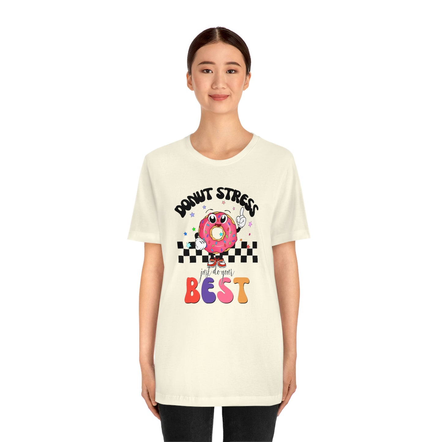 Donut Stress Unisex Jersey Short Sleeve Tee
