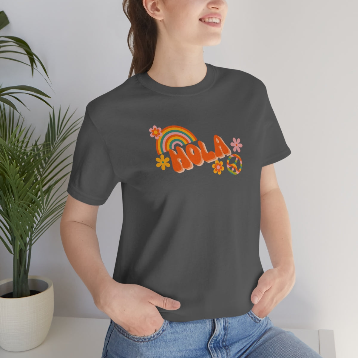 Hola Unisex Jersey Short Sleeve Tee