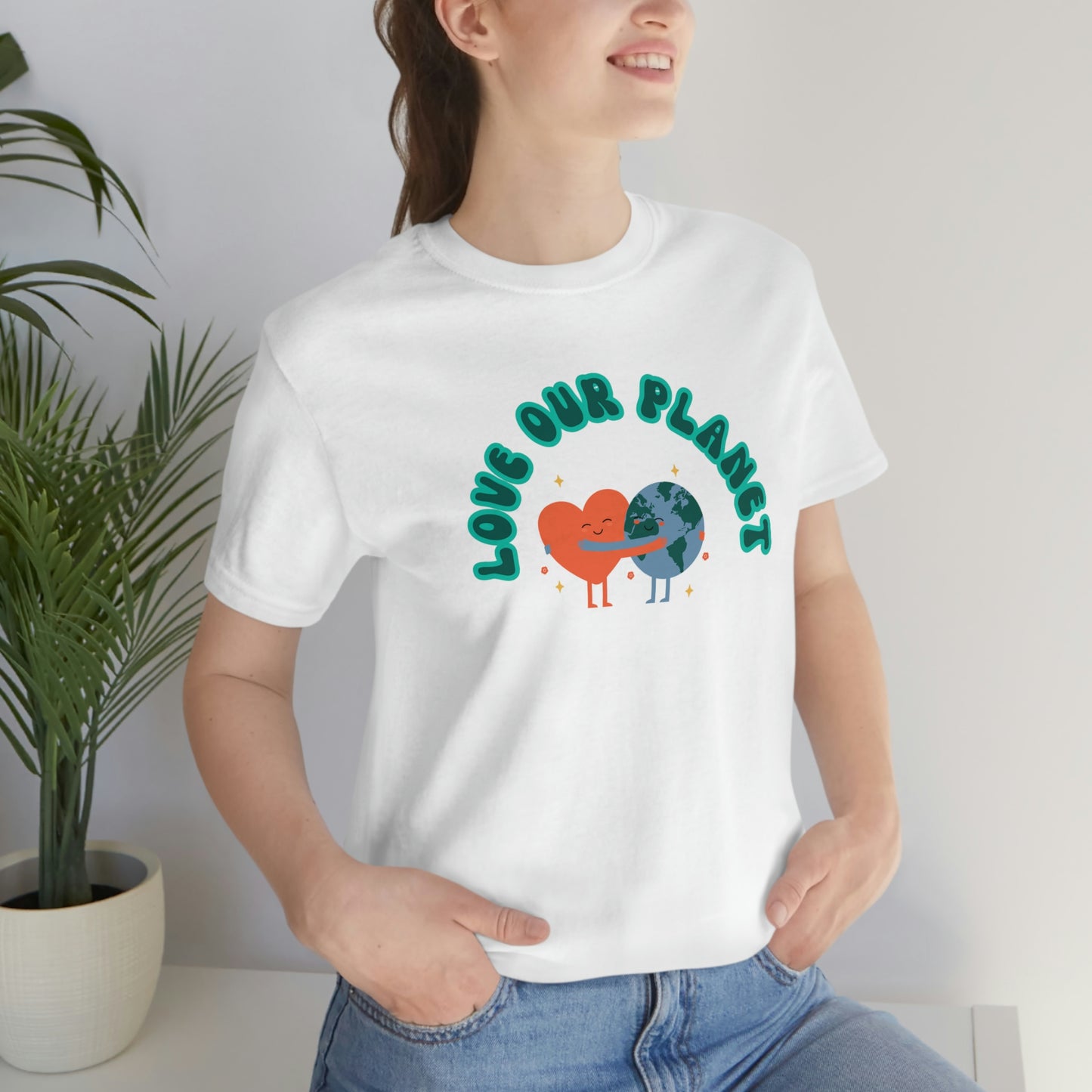 Love Our Planet Unisex Jersey Short Sleeve Tee