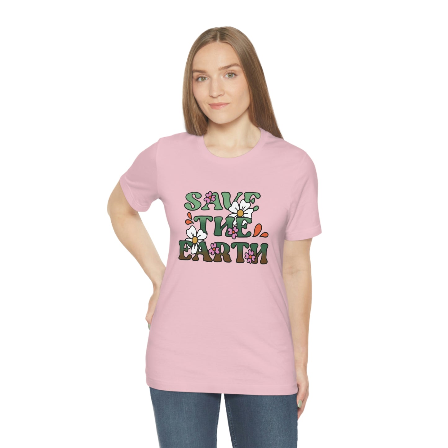 Save the Earth Unisex Jersey Short Sleeve Tee