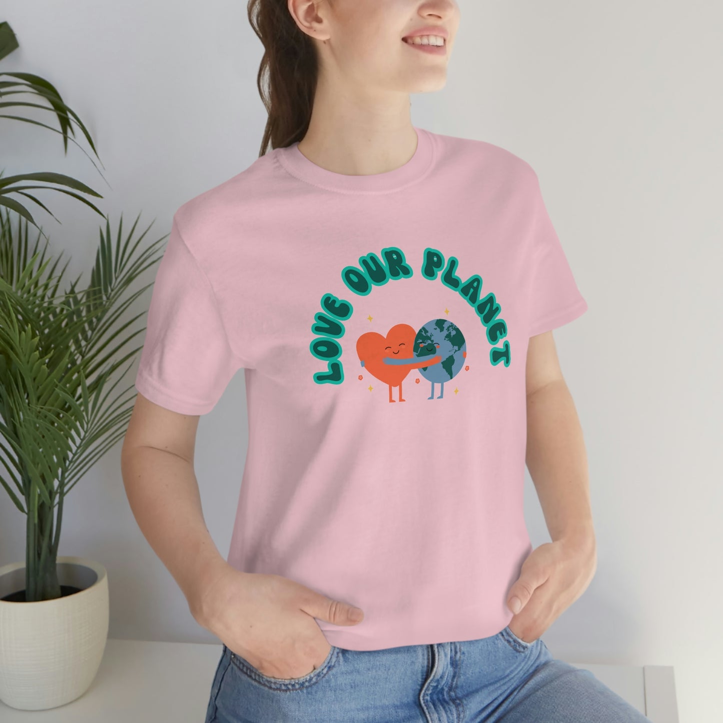 Love Our Planet Unisex Jersey Short Sleeve Tee