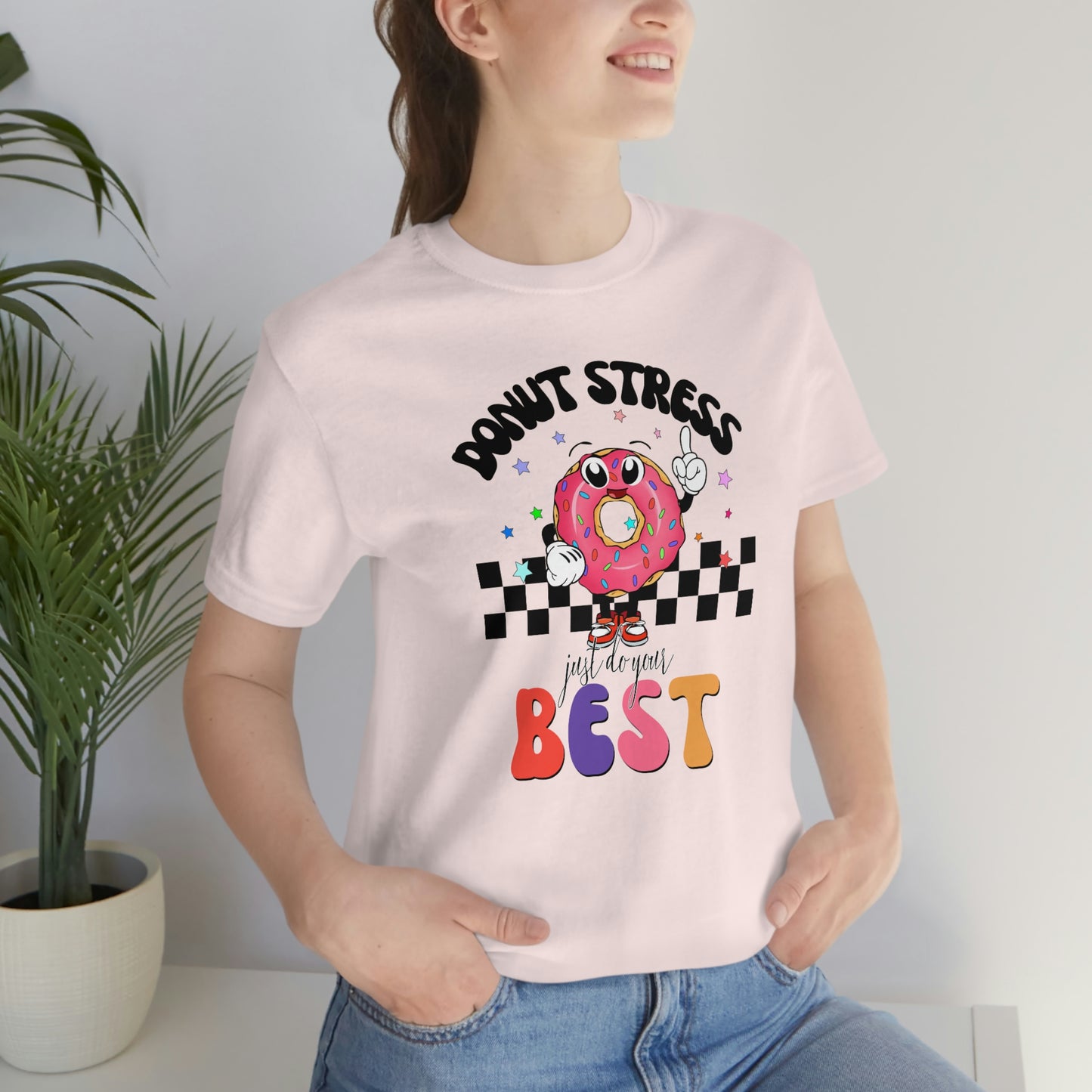 Donut Stress Unisex Jersey Short Sleeve Tee