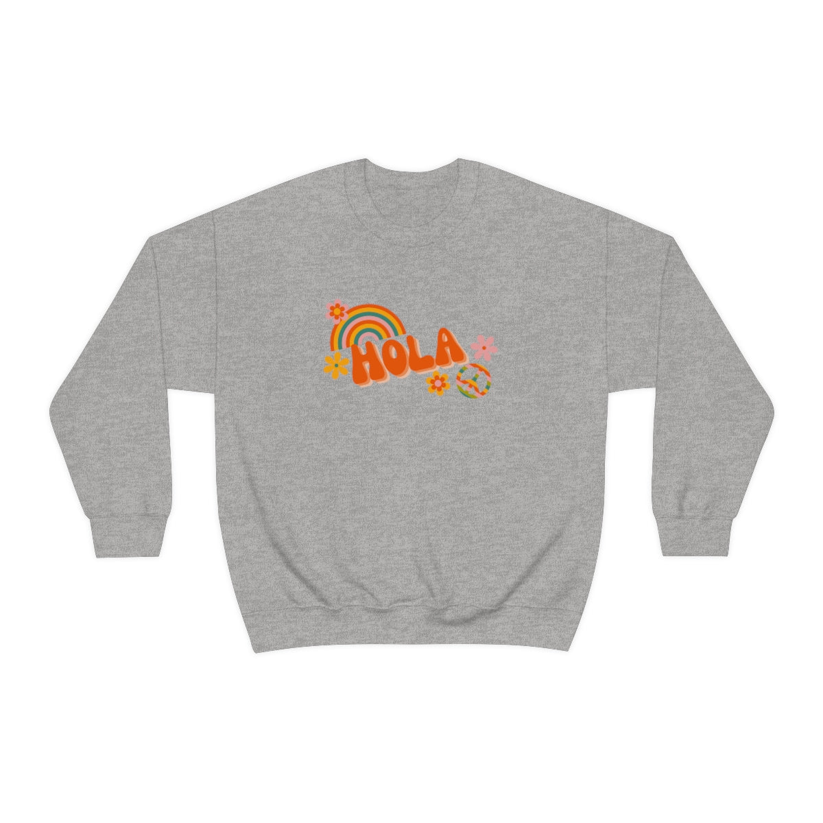 Hola Unisex Heavy Blend™ Crewneck Sweatshirt