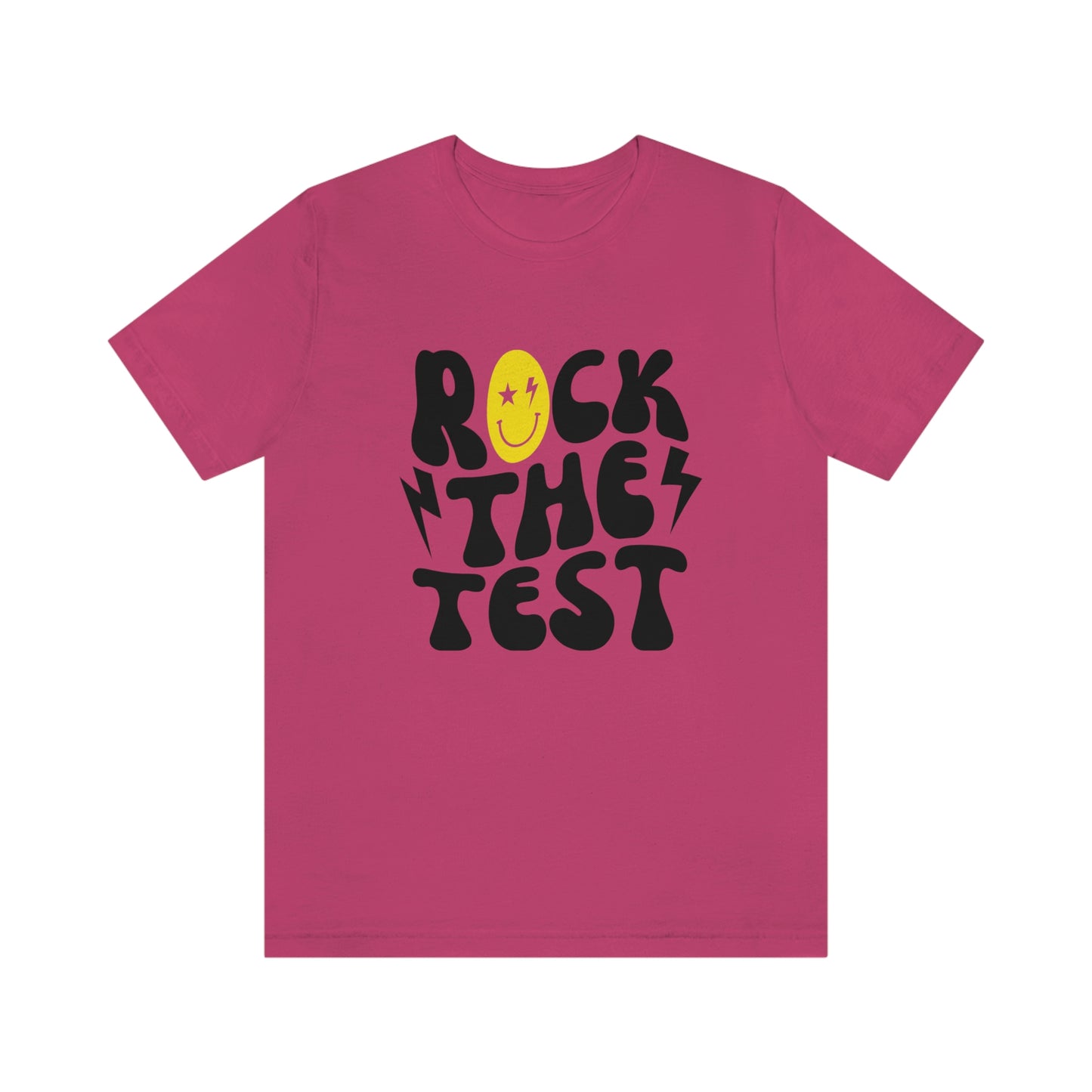 Rock the Test Unisex Jersey Short Sleeve Tee