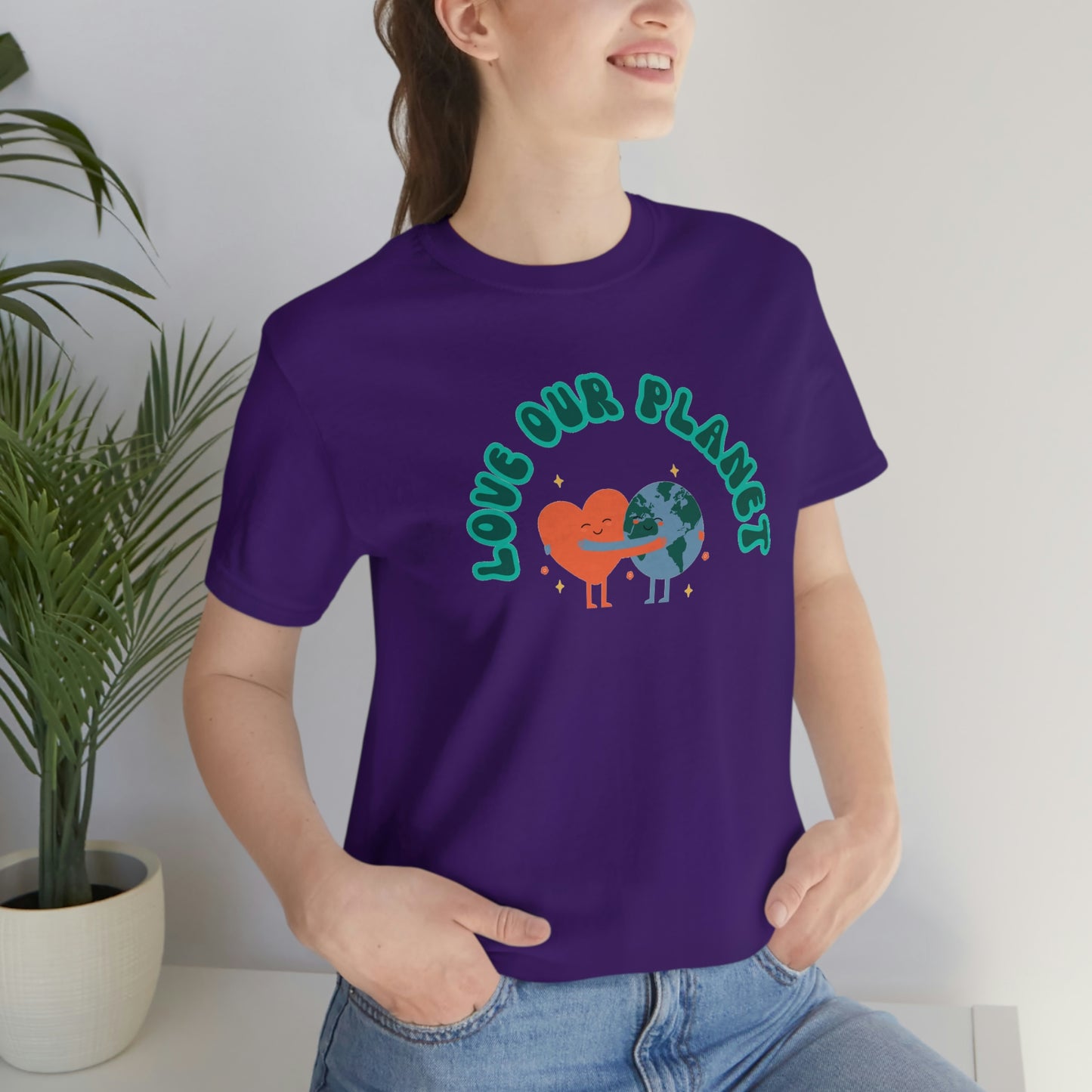 Love Our Planet Unisex Jersey Short Sleeve Tee