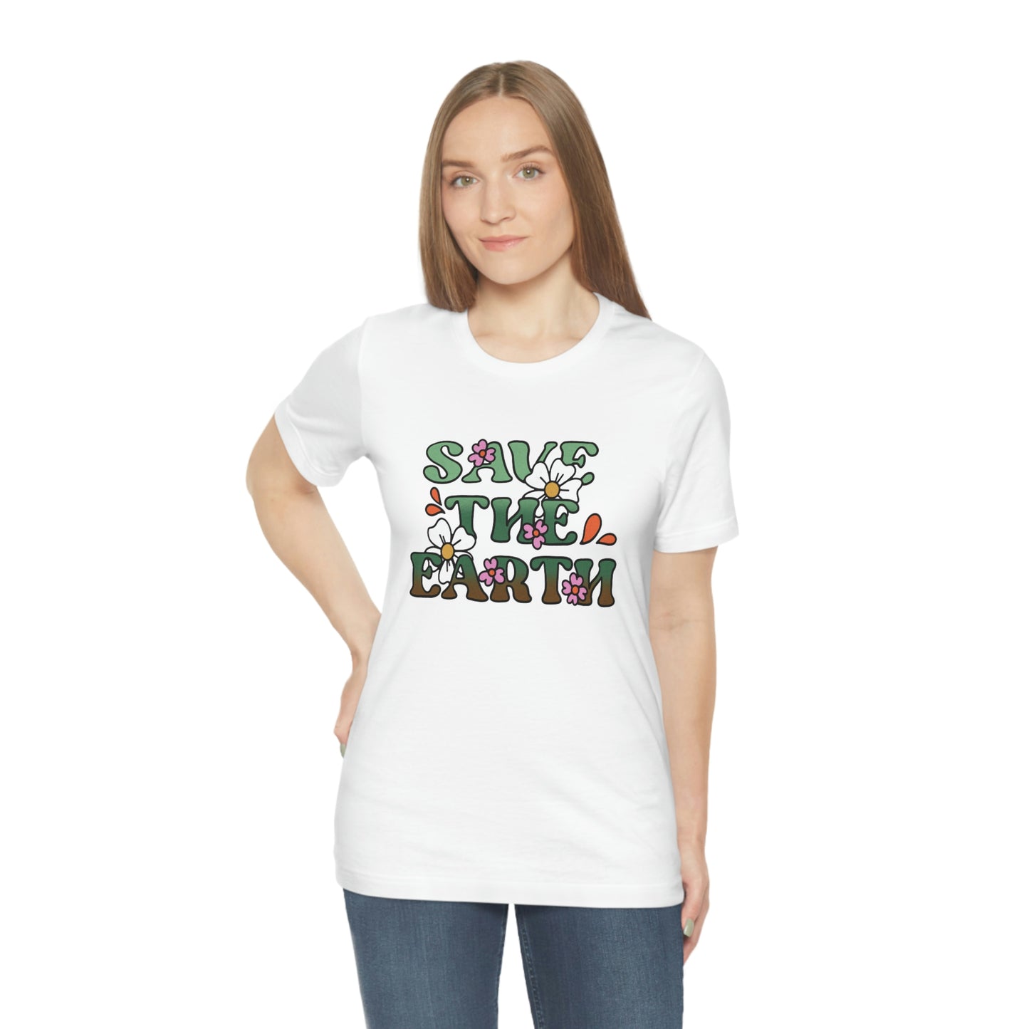 Save the Earth Unisex Jersey Short Sleeve Tee