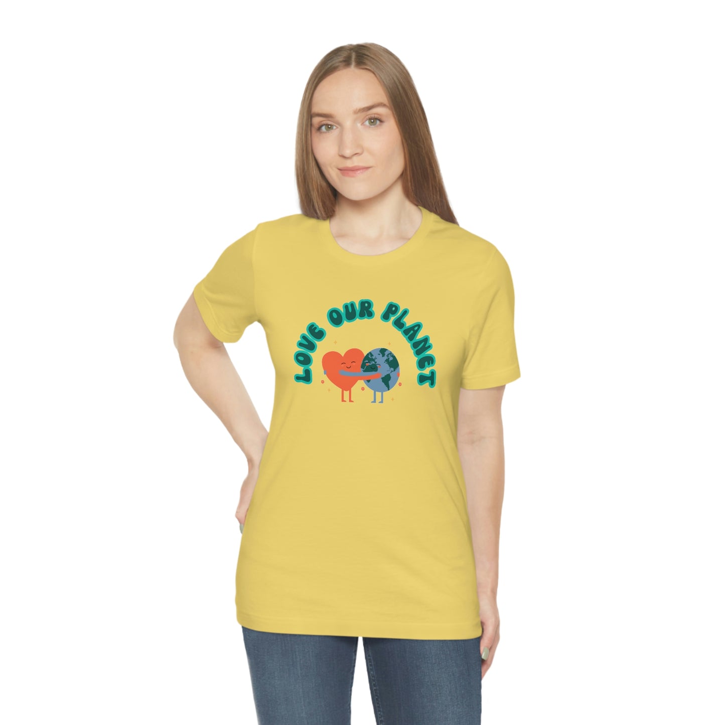Love Our Planet Unisex Jersey Short Sleeve Tee