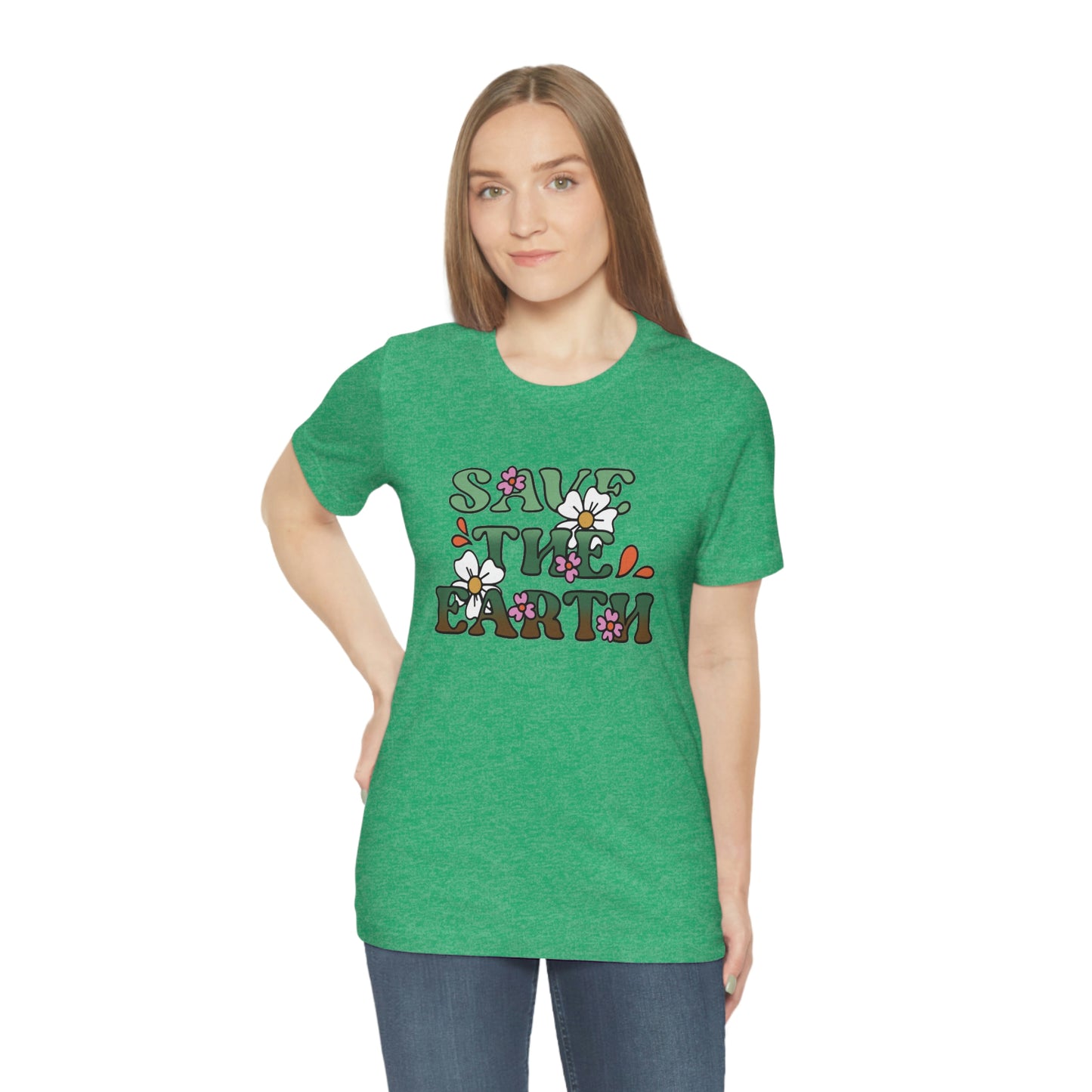 Save the Earth Unisex Jersey Short Sleeve Tee
