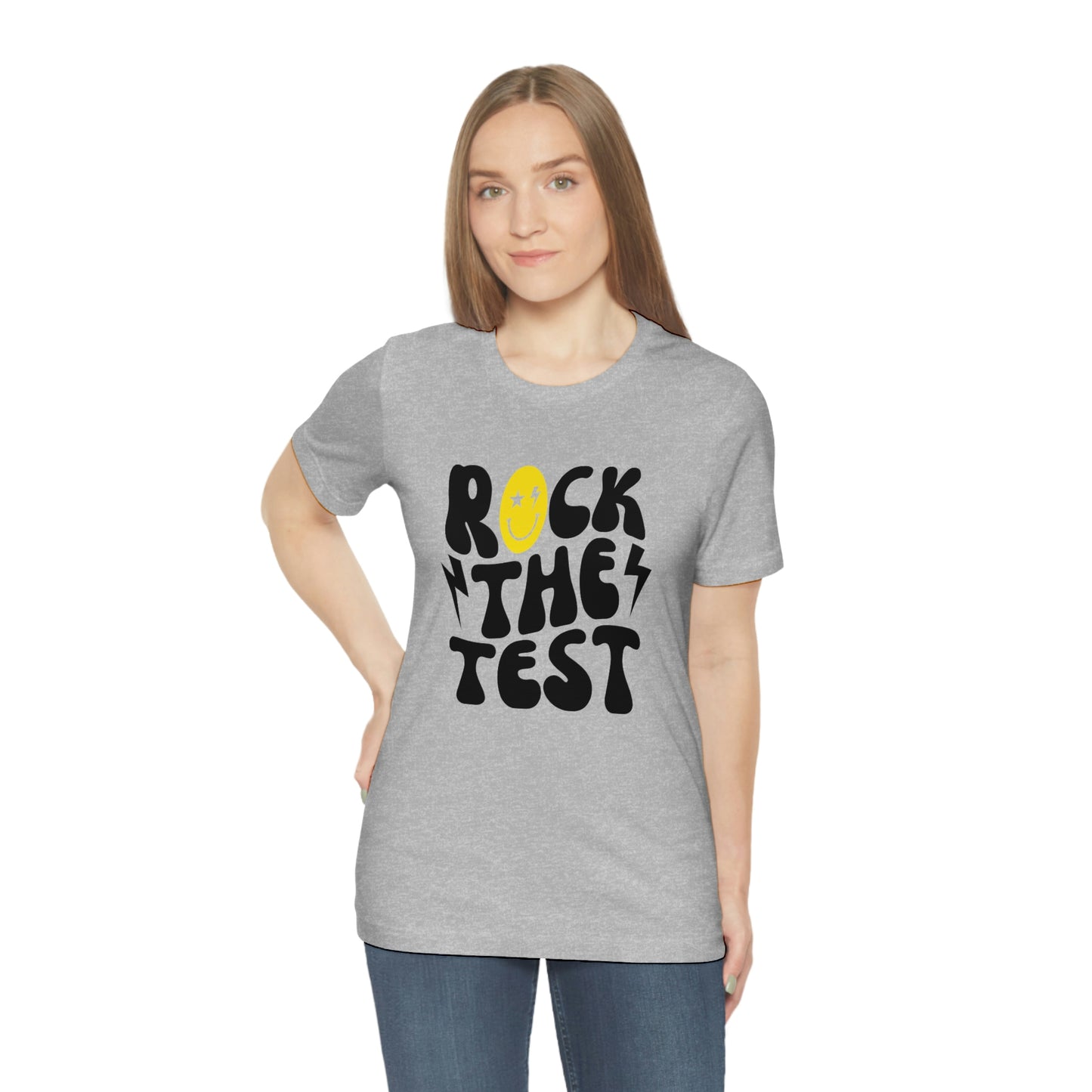 Rock the Test Unisex Jersey Short Sleeve Tee