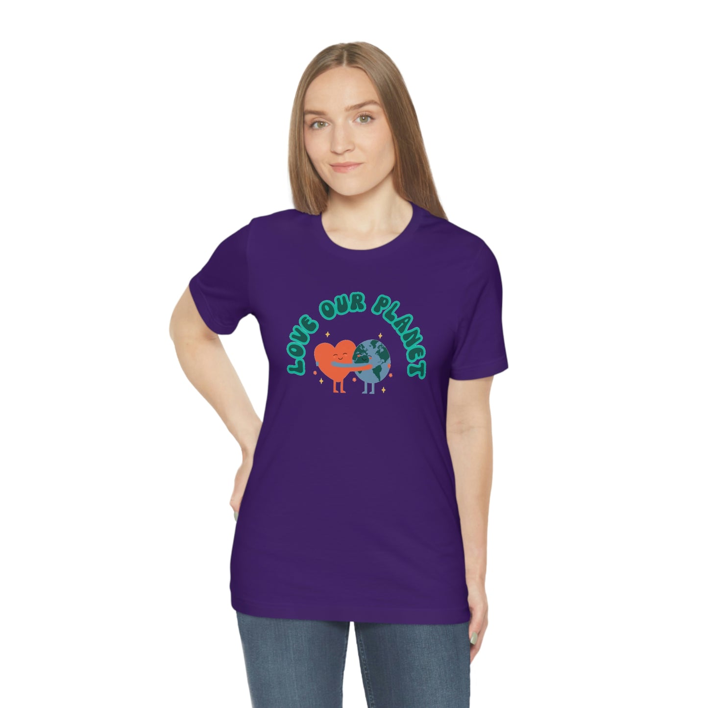 Love Our Planet Unisex Jersey Short Sleeve Tee