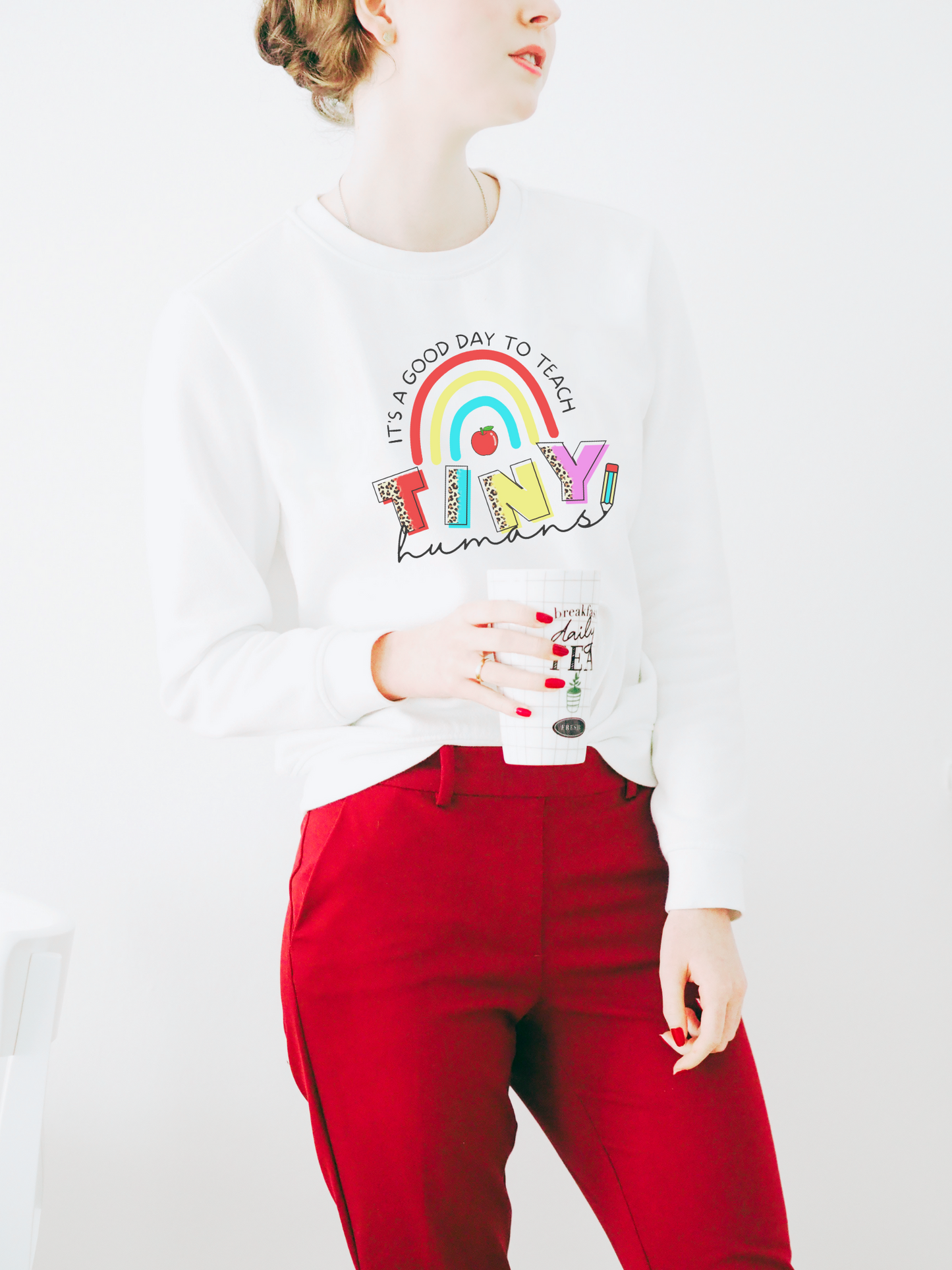 It's a Good Day to Teach Tiny Humans Unisex Jersey Long Sleeve Tee