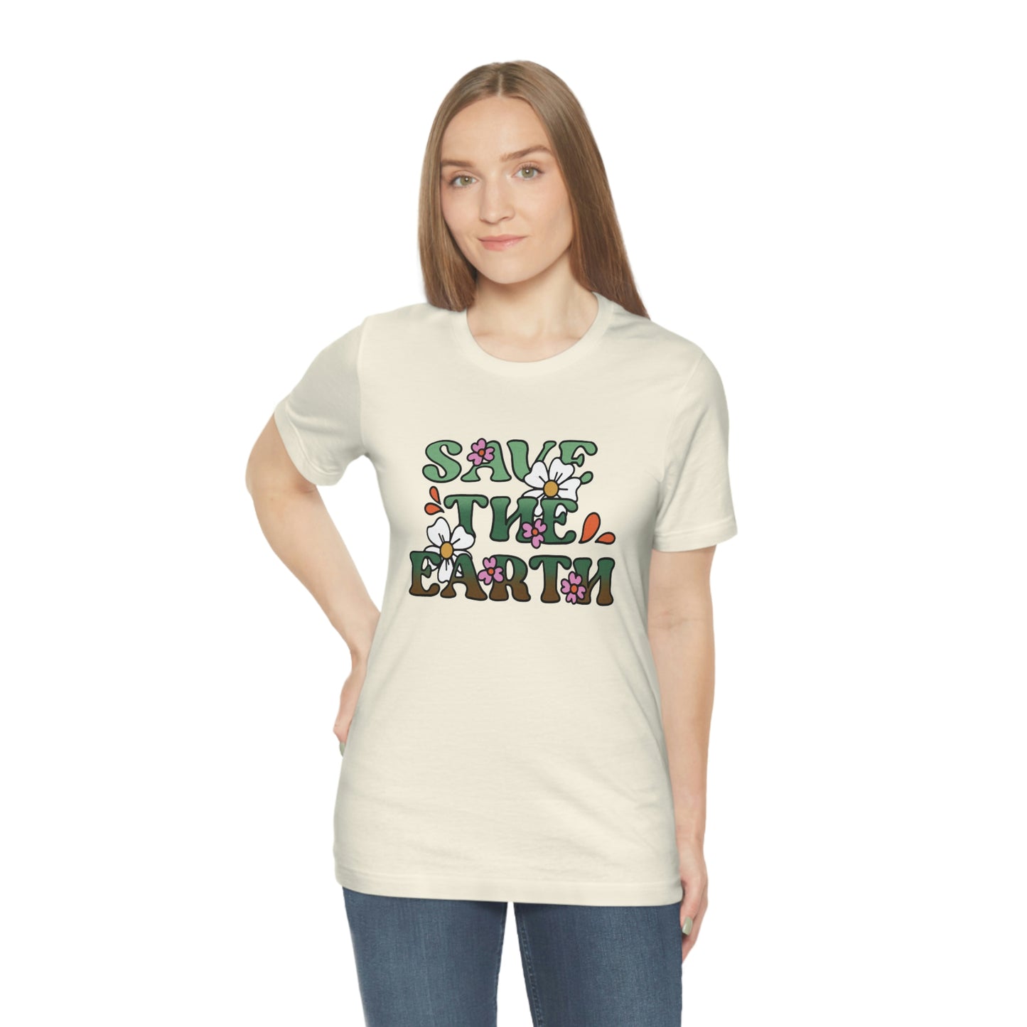 Save the Earth Unisex Jersey Short Sleeve Tee