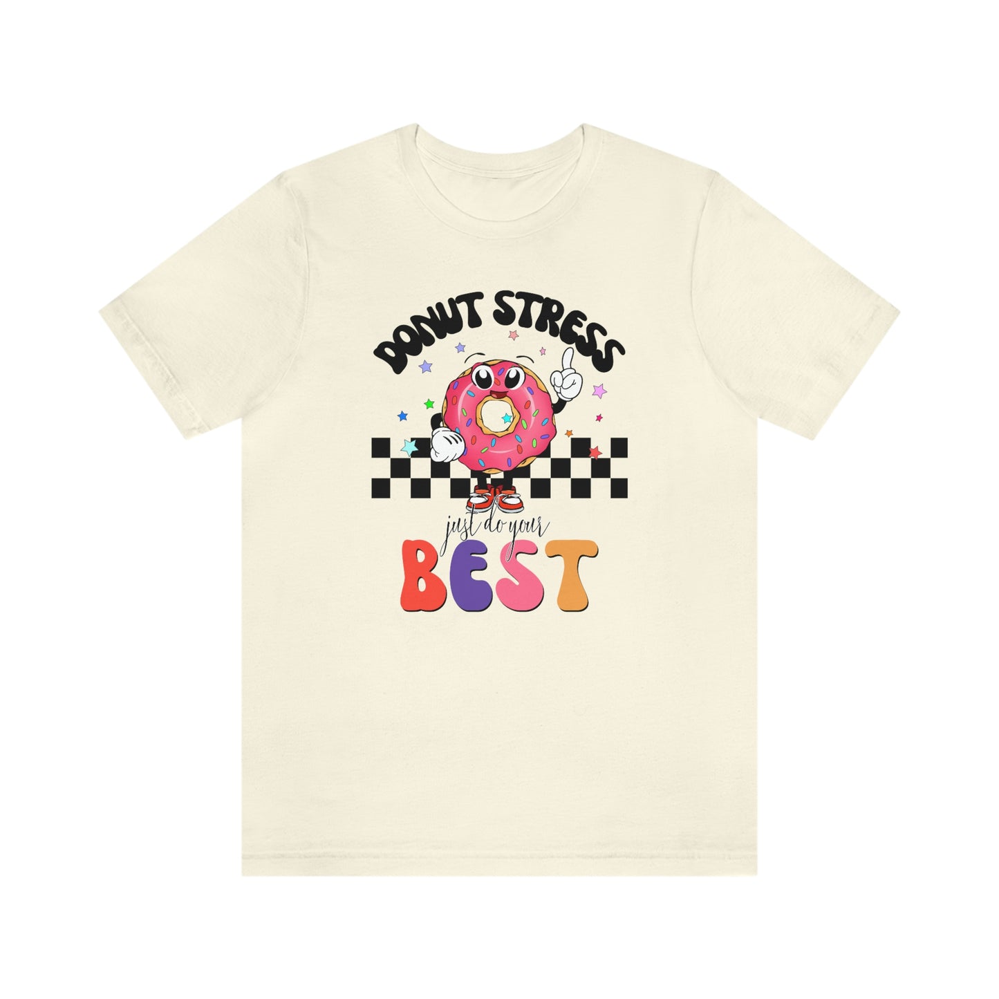 Donut Stress Unisex Jersey Short Sleeve Tee