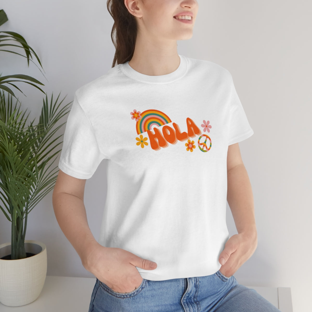Hola Unisex Jersey Short Sleeve Tee