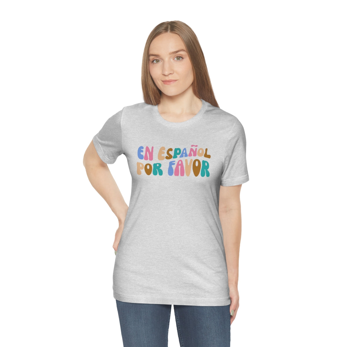 En Español Por Favor Unisex Jersey Short Sleeve Tee