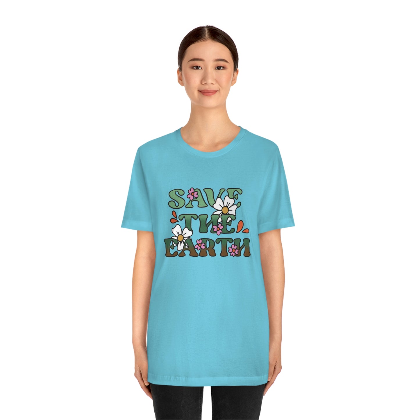 Save the Earth Unisex Jersey Short Sleeve Tee