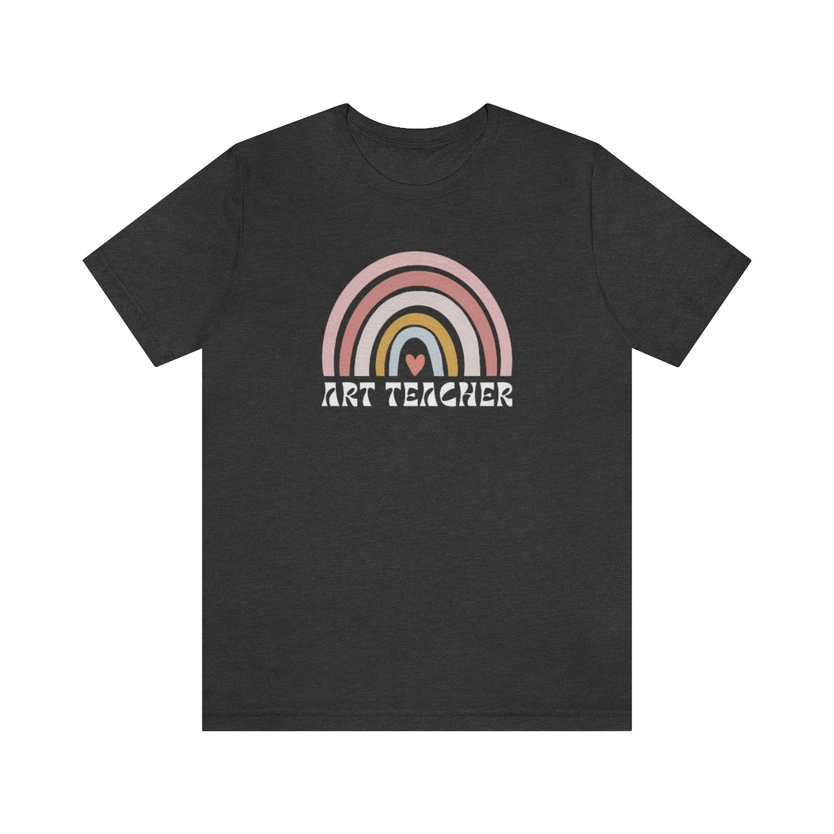 Art Teacher Rainbow Unisex Jersey Short Sleeve Tee