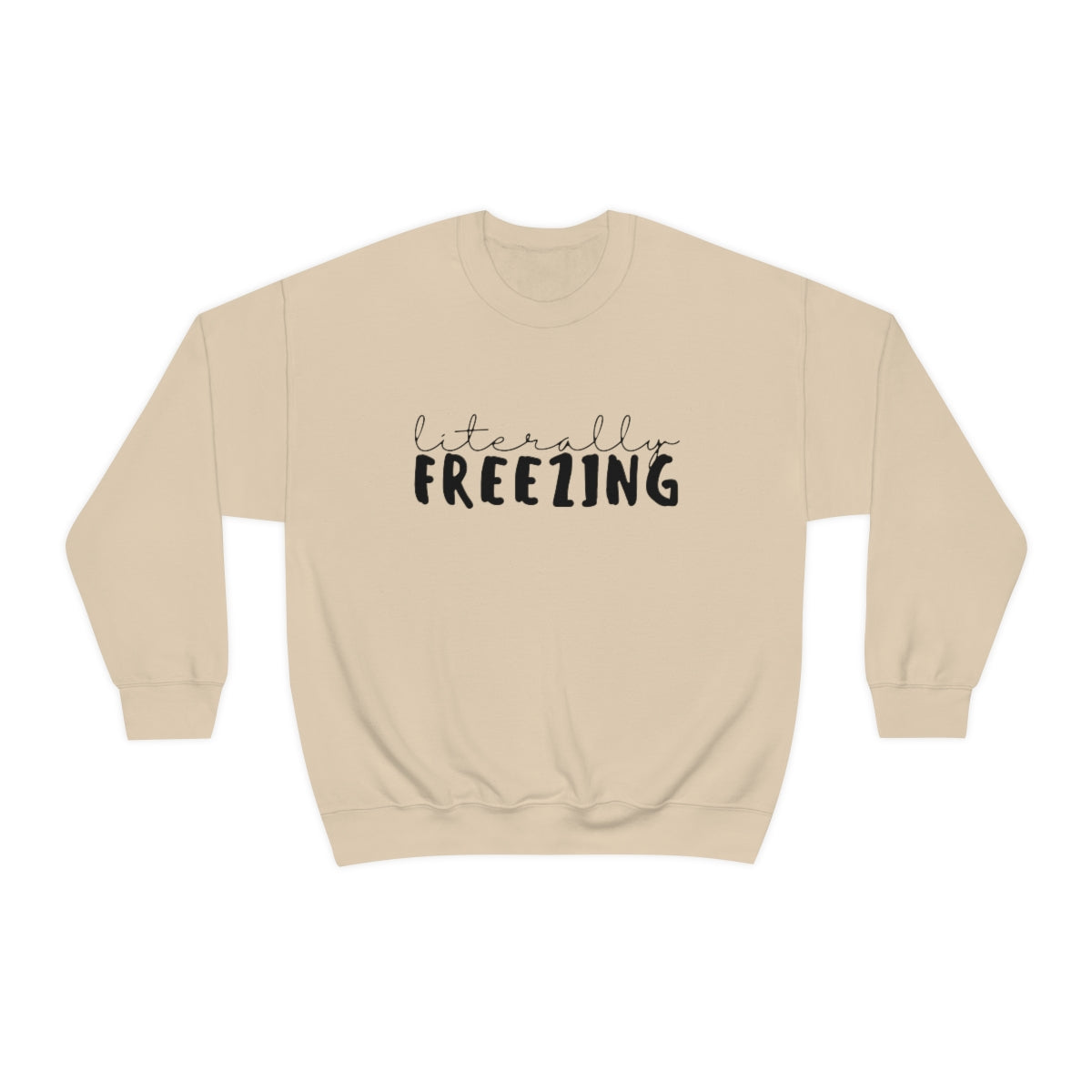 Literally Freezing Unisex Heavy Blend™ Crewneck Sweatshirt