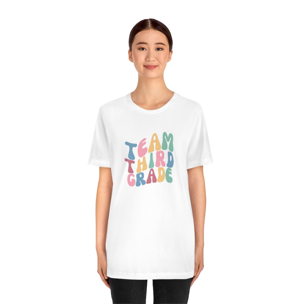 Team Third Grade Unisex Jersey Short Sleeve Tee