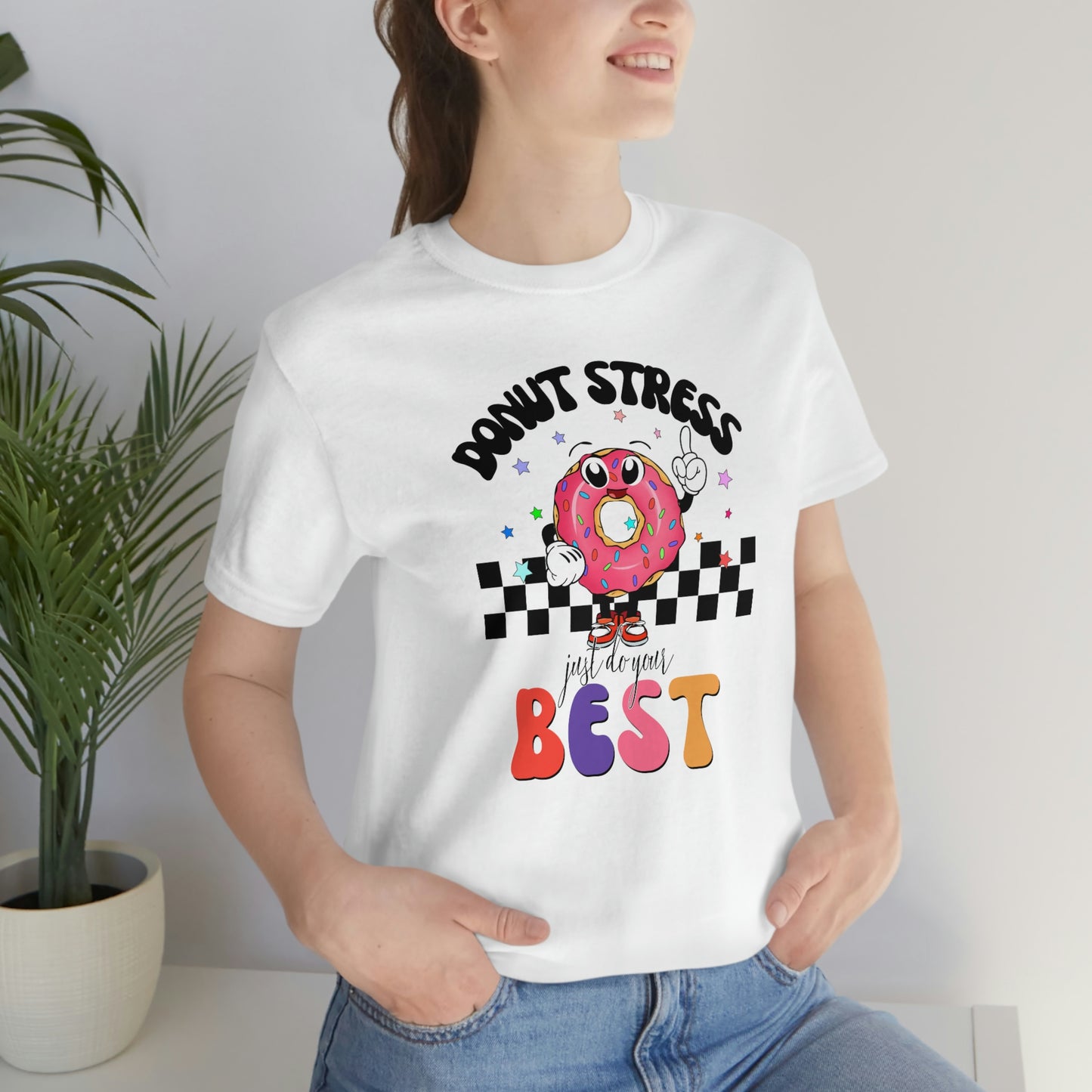 Donut Stress Unisex Jersey Short Sleeve Tee