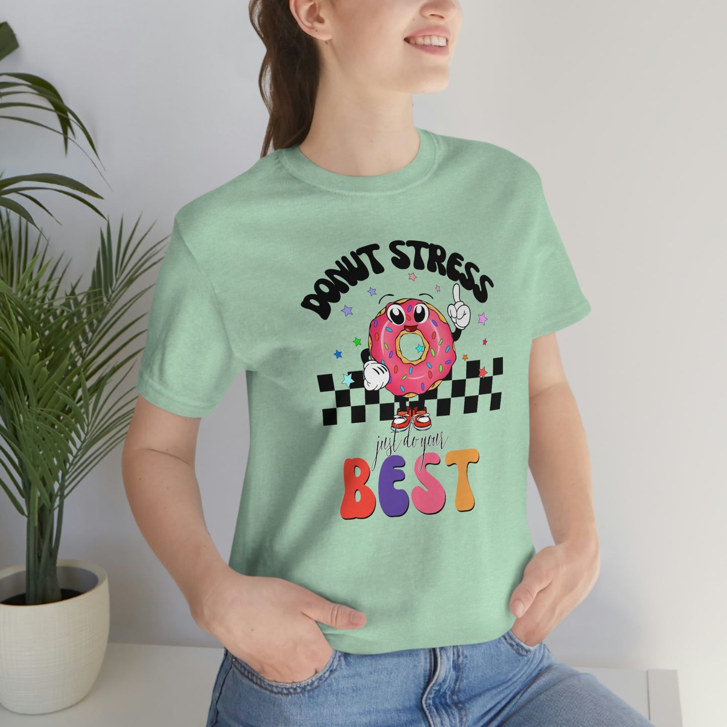 Donut Stress Unisex Jersey Short Sleeve Tee