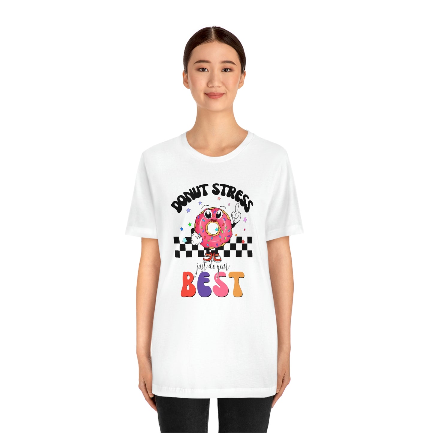 Donut Stress Unisex Jersey Short Sleeve Tee