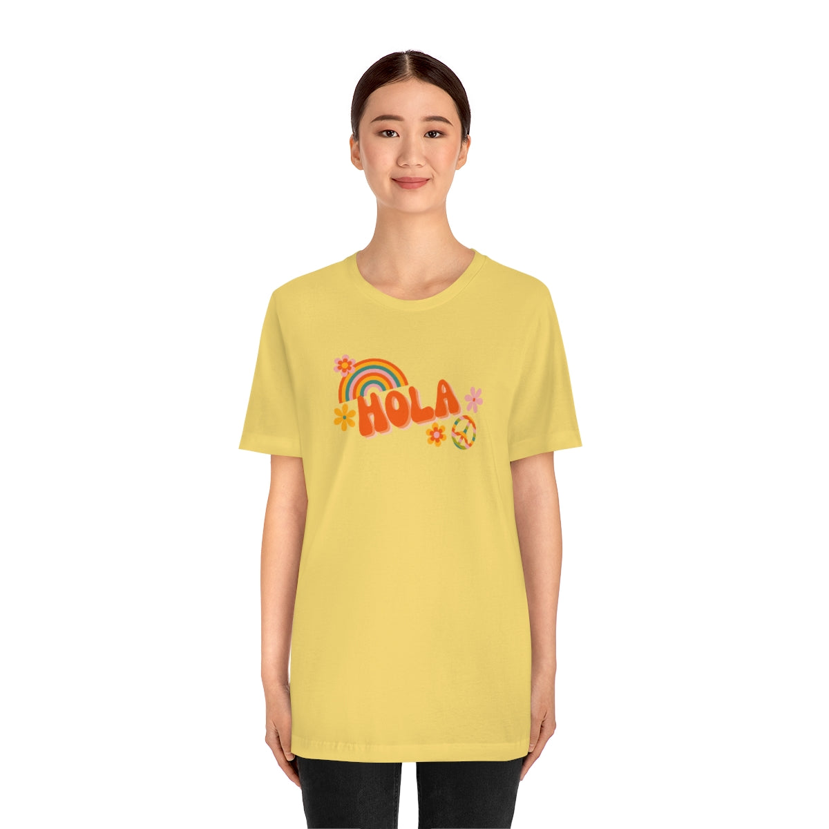 Hola Unisex Jersey Short Sleeve Tee