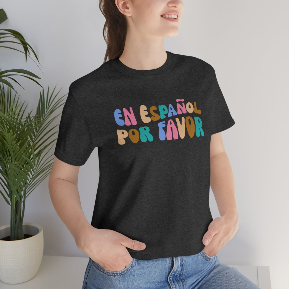 En Español Por Favor Unisex Jersey Short Sleeve Tee