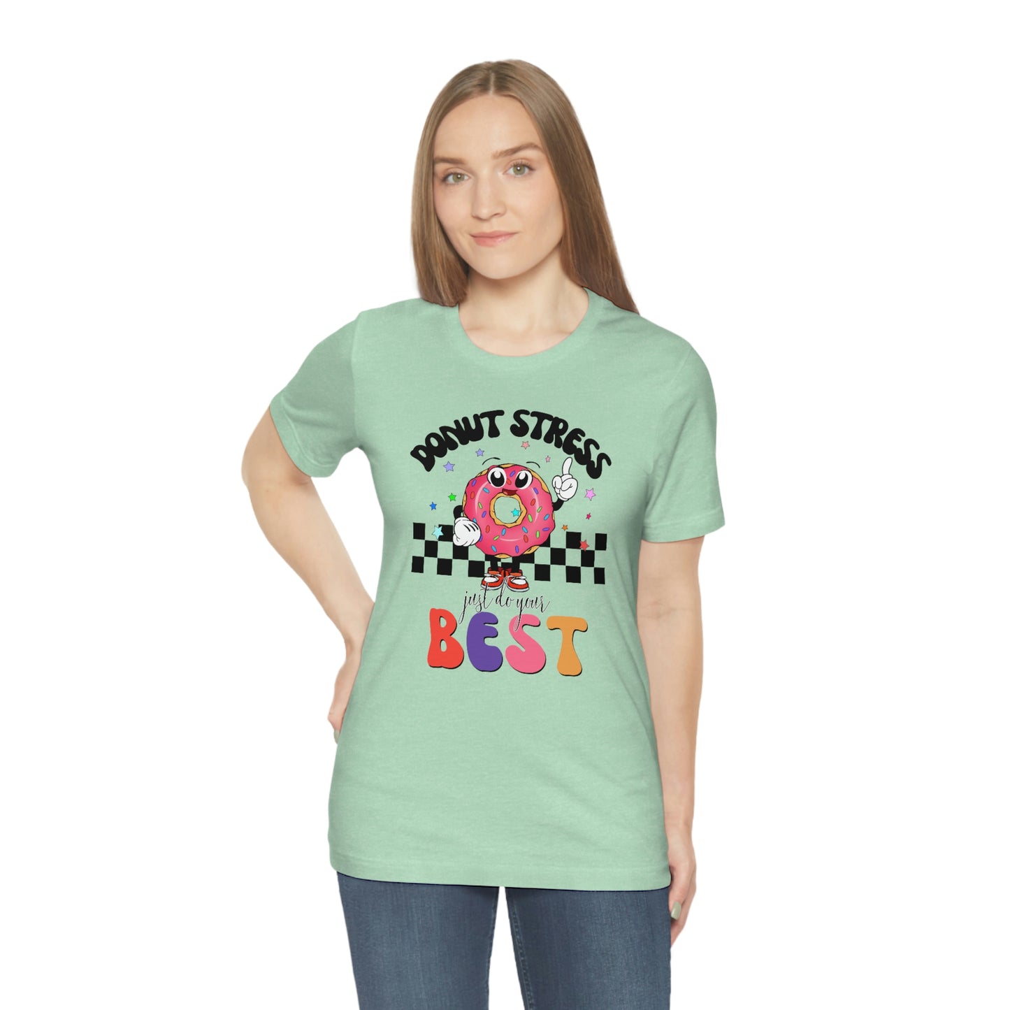 Donut Stress Unisex Jersey Short Sleeve Tee