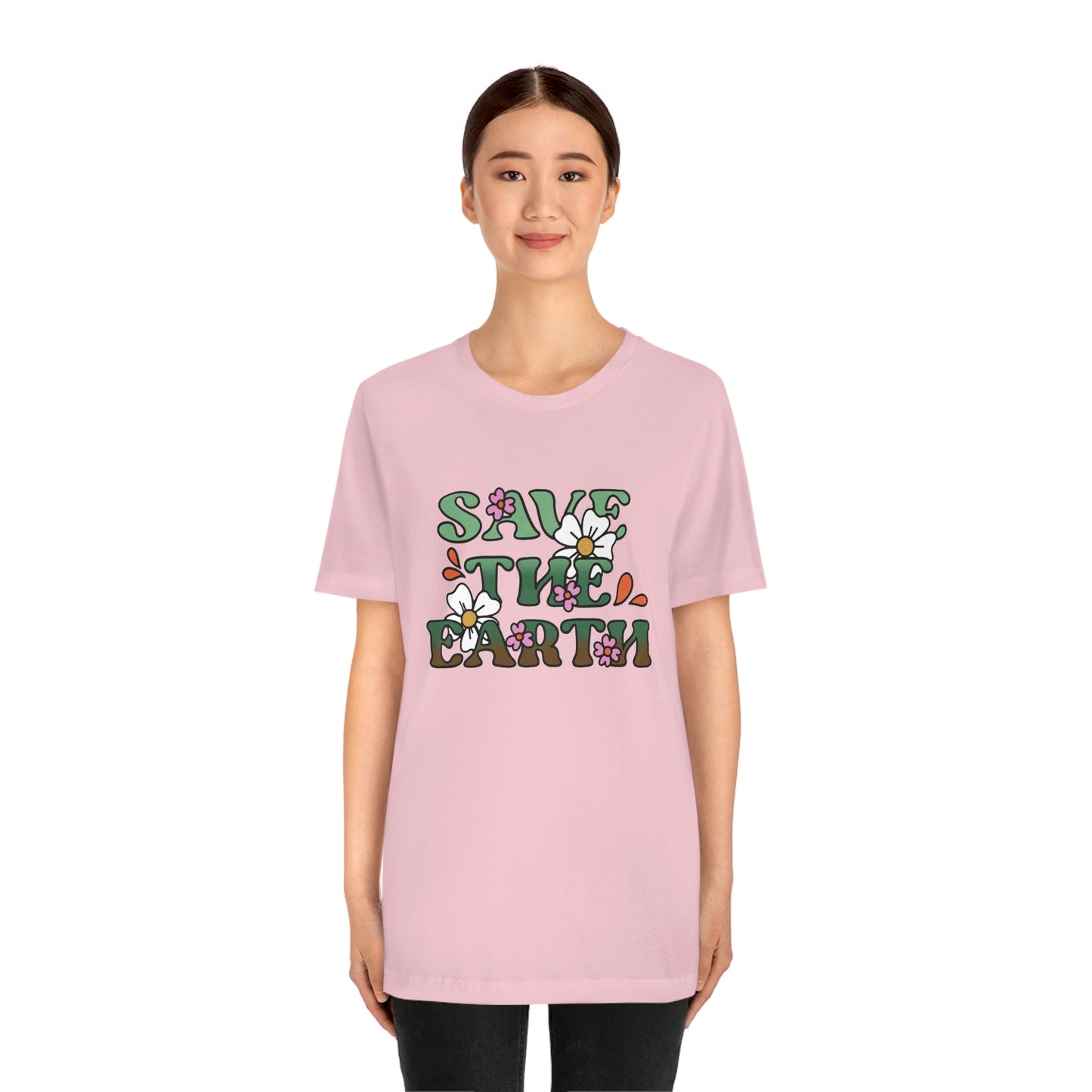Save the Earth Unisex Jersey Short Sleeve Tee